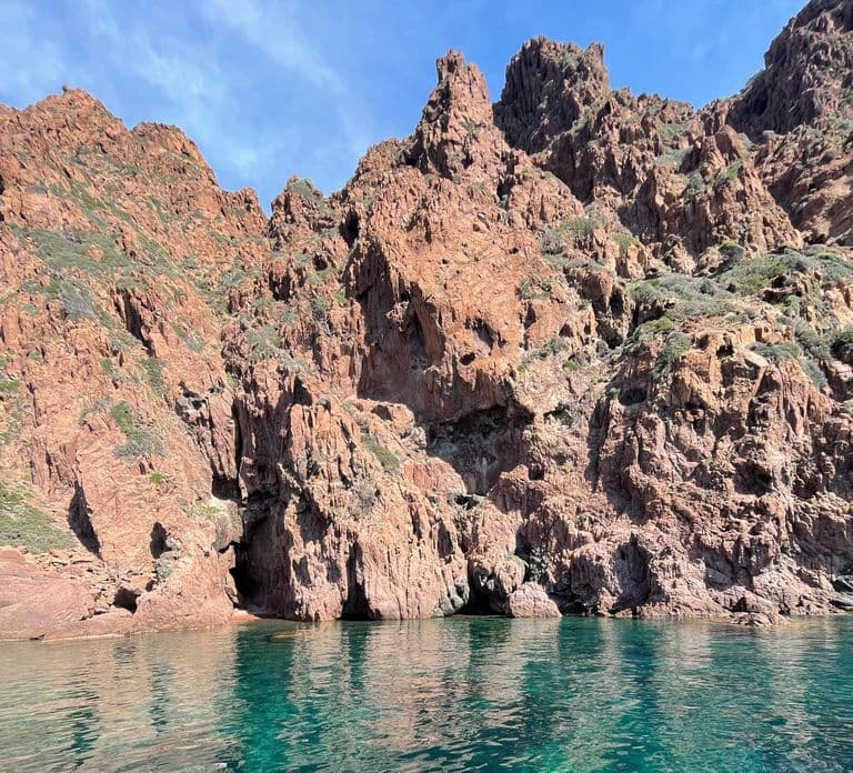 From Sagone/Cargèse: Scandola and Calanques de Piana Cruise