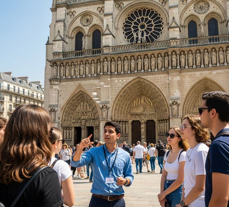 Notre-Dame: Führung durch das Äußere oder Innere mit Eintritt