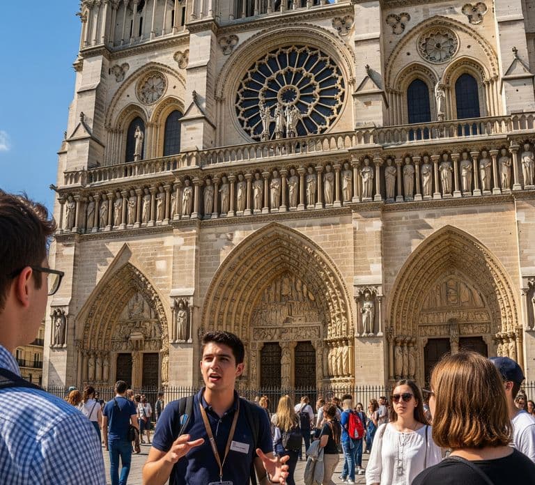 Notre-Dame: Führung durch das Äußere oder Innere mit Eintritt