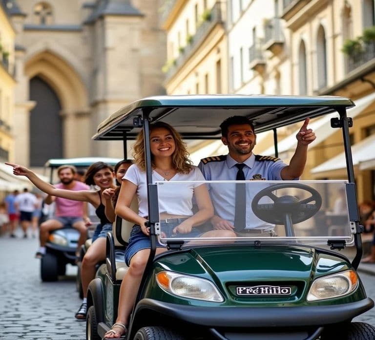 Paris: 2-Hour Landmark Golf Cart Tour