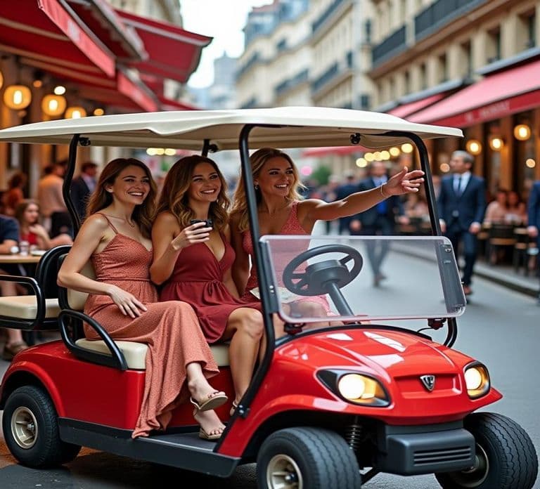 Parigi: Tour di 2 ore dei monumenti in golf cart
