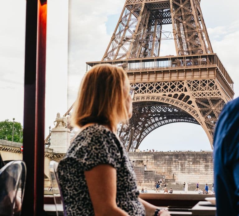 Parijs: 3-gangen Italiaanse maaltijd tijdens een Seine-cruise
