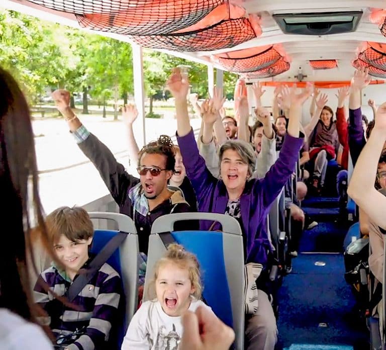 París: Tour por la ciudad y el río Sena en autobús anfibio