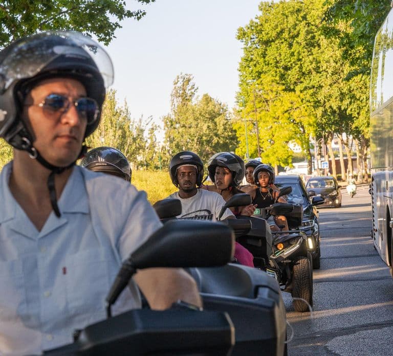 Paris: City Highlights Guided Quad Tour