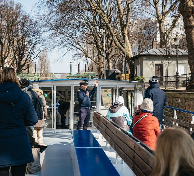 Parigi: Crociera sul Canale Saint-Martin e sulla Senna