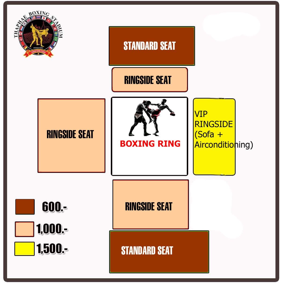 Chiang Mai-Thaphae Boxing Stadium Muay Thai Ticket