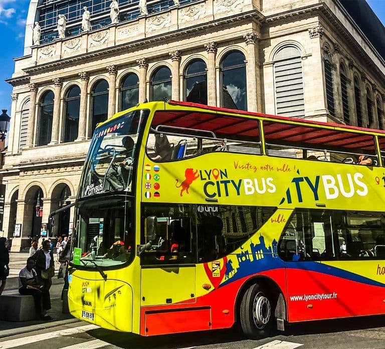 Tour in autobus hop-on hop-off di Lione