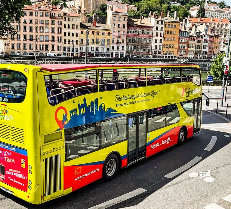Wycieczka autobusowa Lyon City Hop-on Hop-off