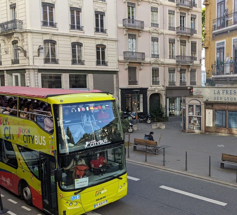 Wycieczka autobusowa Lyon City Hop-on Hop-off