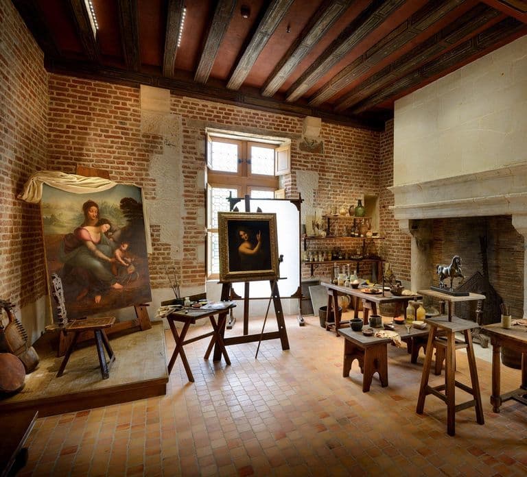 Amboise: Biglietto per il Castello di Clos Lucé, il Parco e il Museo di Da Vinci