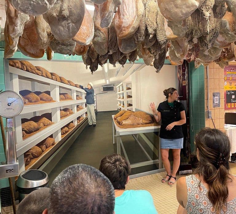 Bayonne: Guided Tour of the Ham Workshop, Tasting