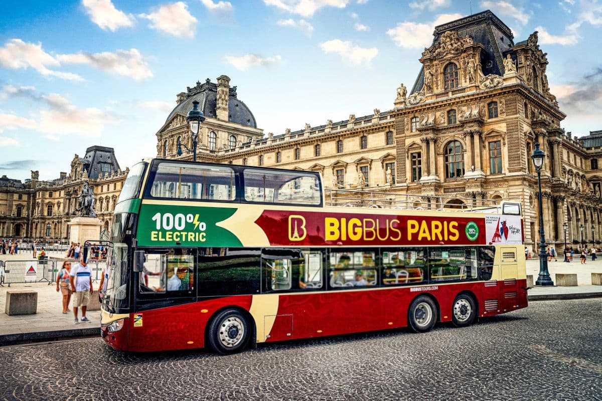 Big Bus Tours Paris Hop-on, Hop-off Sightseeing Tour