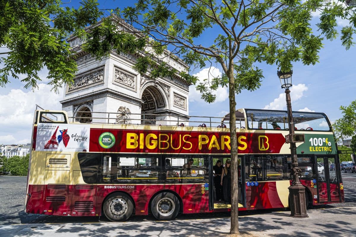 Big Bus Tours Paris Hop-on, Hop-off Sightseeing Tour