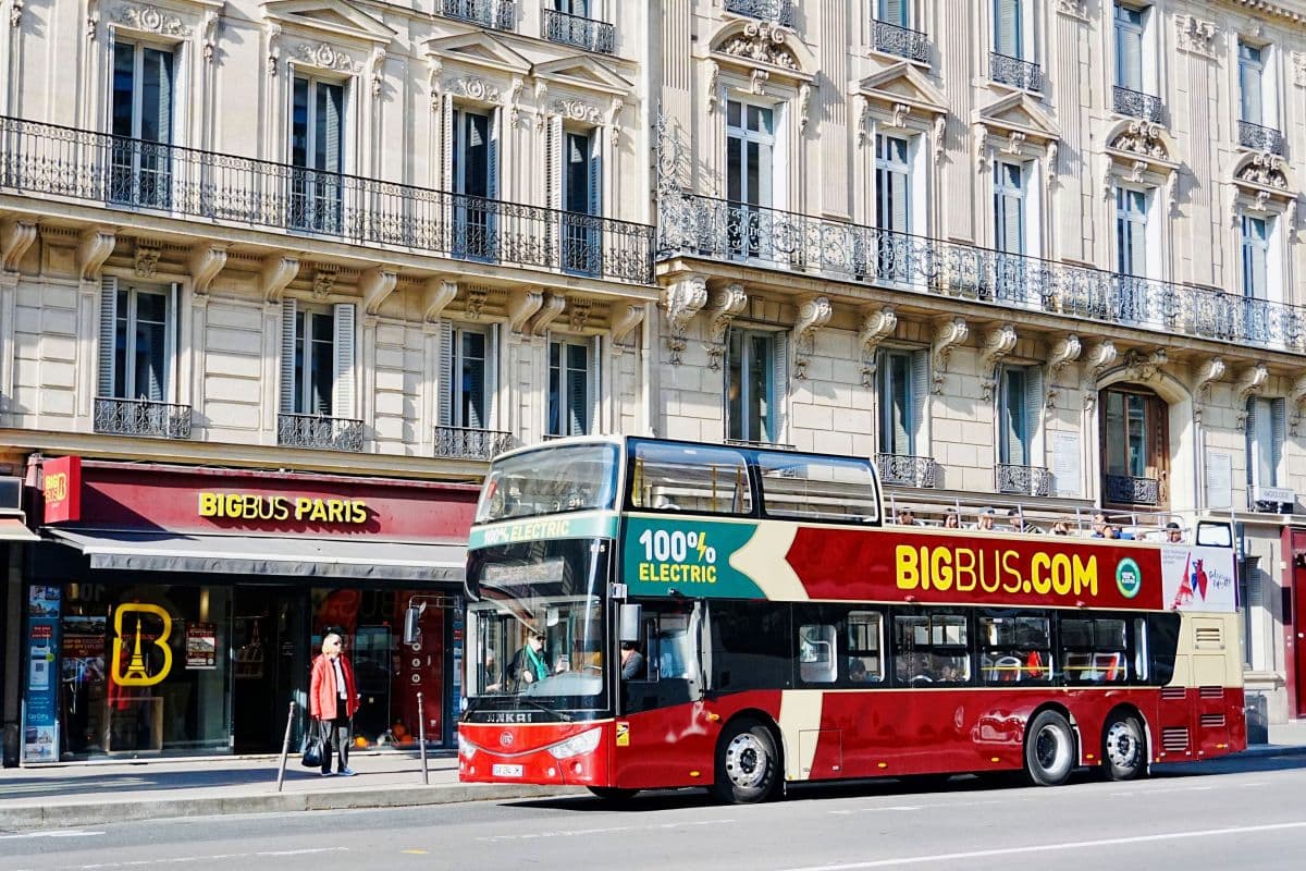 Big Bus Tours Paris Hop-on, Hop-off Sightseeing Tour