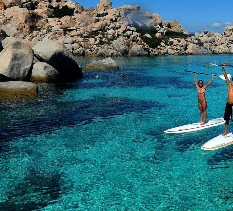 Bonifacio: Passeio de catamarã com snorkel nas Ilhas Lavezzi