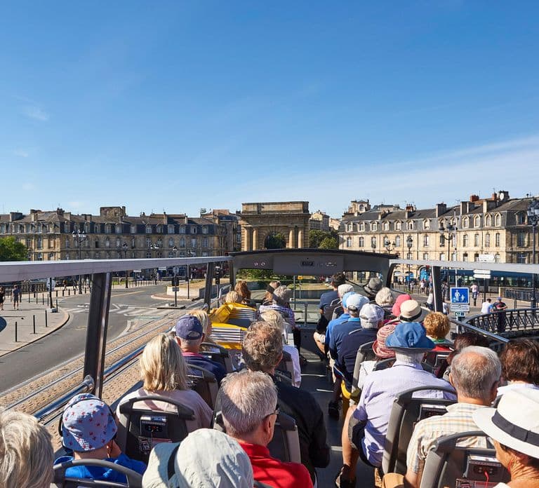 Bordeaux : Hop-on Hop-off bezoek van 1 of 2 dagen