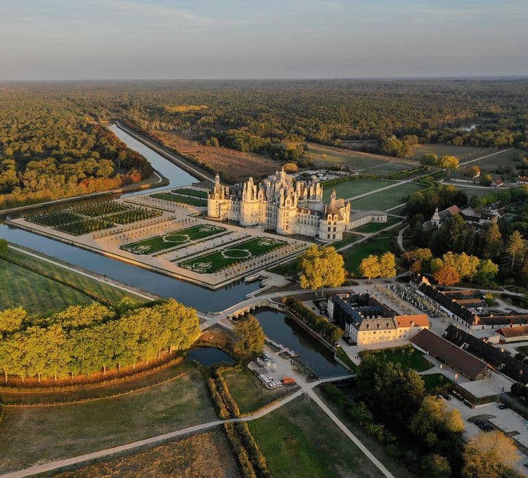 Chambord: Entrada al Castillo