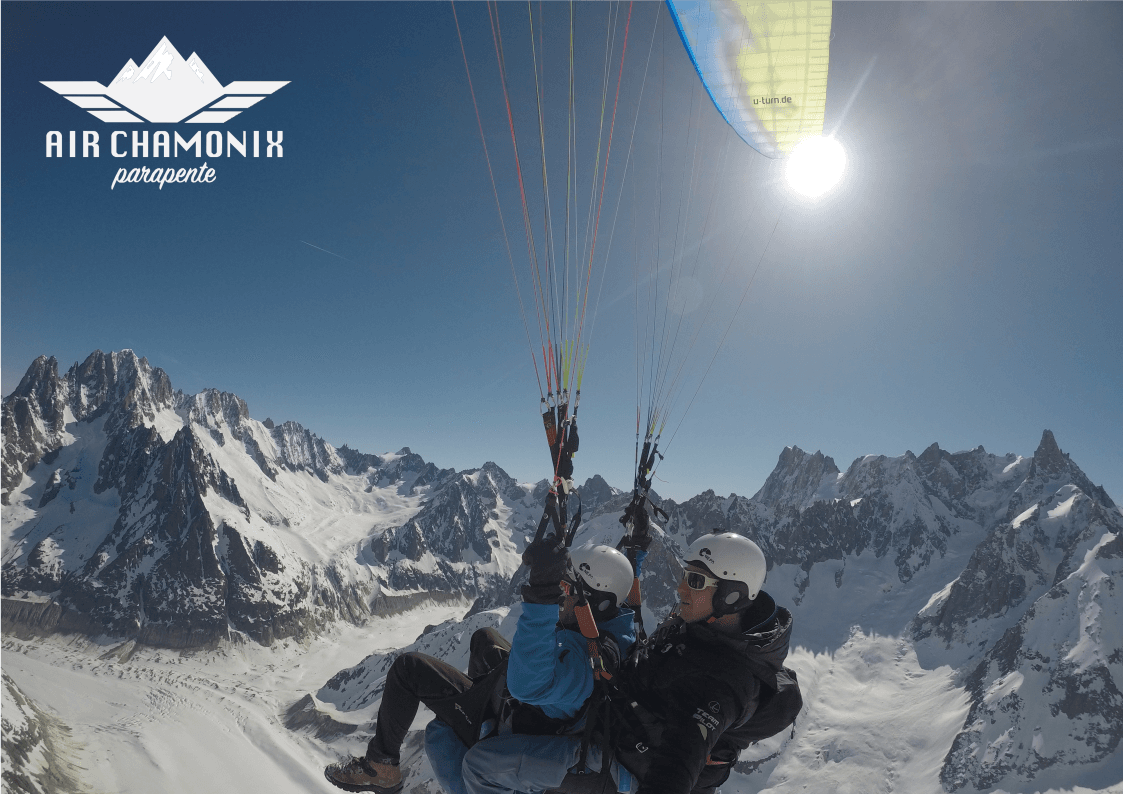 Chamonix: Tandem Paragliding Flight