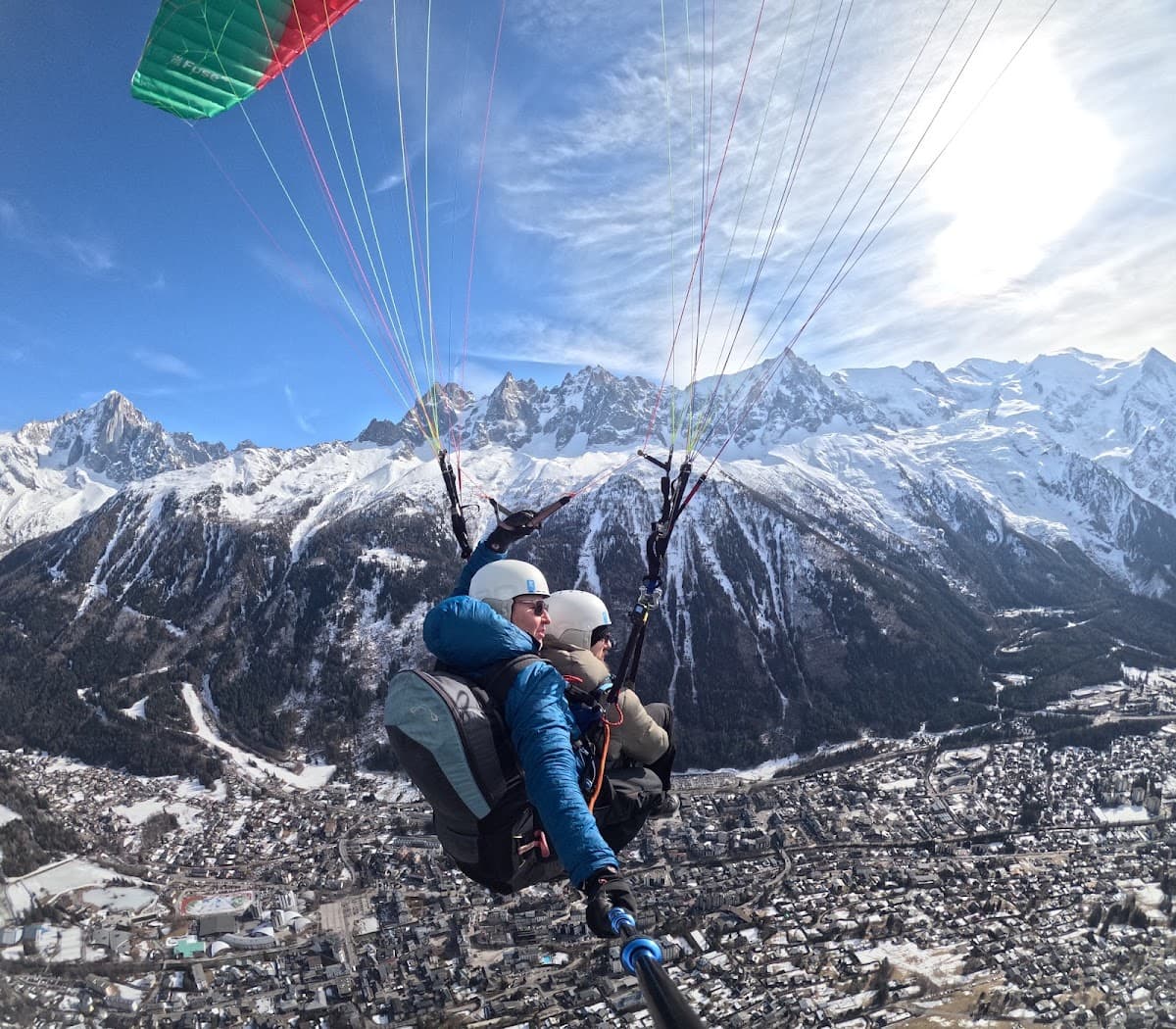 Chamonix: Tandem Paragliding Flight