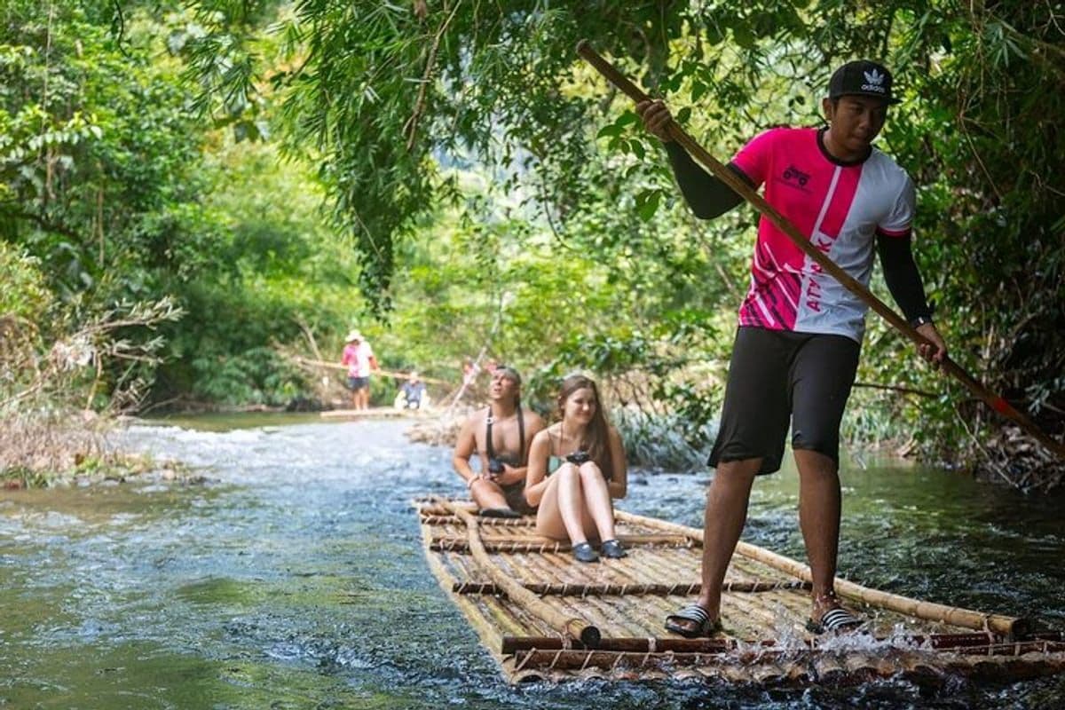 Day trip Bamboo Rafting in Phang Nga Include Transfer