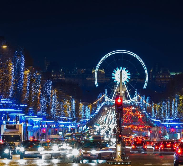 Paris: Abendsightseeing-Tour und Moulin Rouge Show