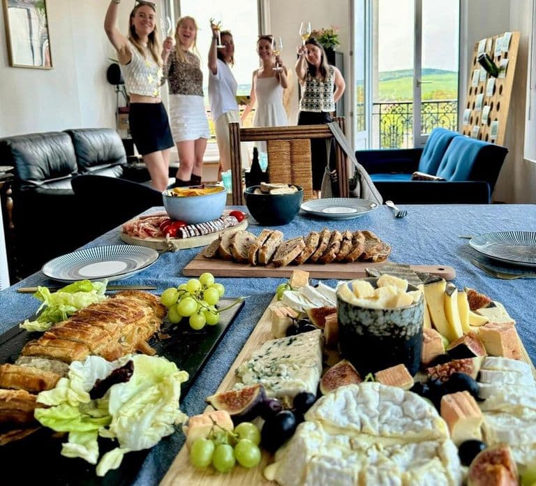 Épernay: Nietypowa degustacja szampana z wspaniałym widokiem