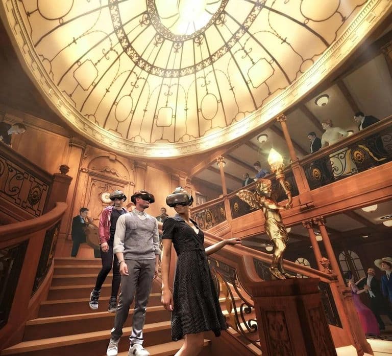 Lille: Explore o Titanic em realidade virtual
