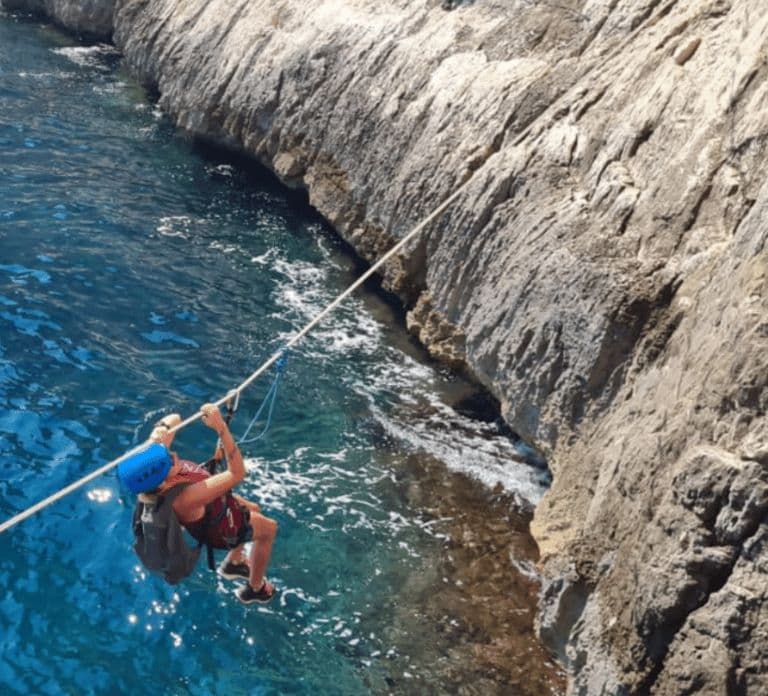 Marseille : Via Ferrata in the calanque of Sormiou