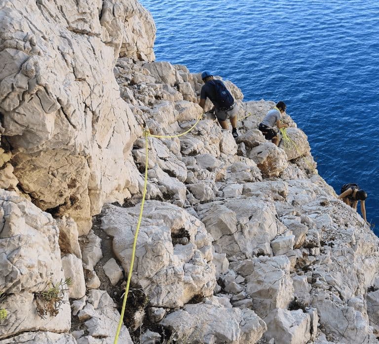 Marseille : Via Ferrata in the calanque of Sormiou