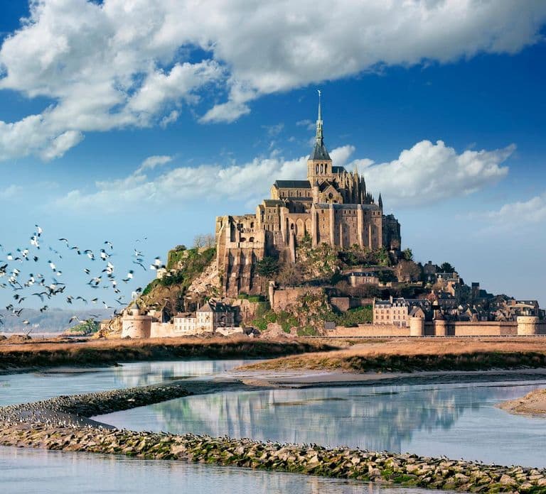 Mont St Michel: Prywatny 12-godzinny transfer w obie strony z Paryża