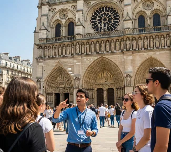 Notre Dame Premium Führung und inklusive freiem Eintritt