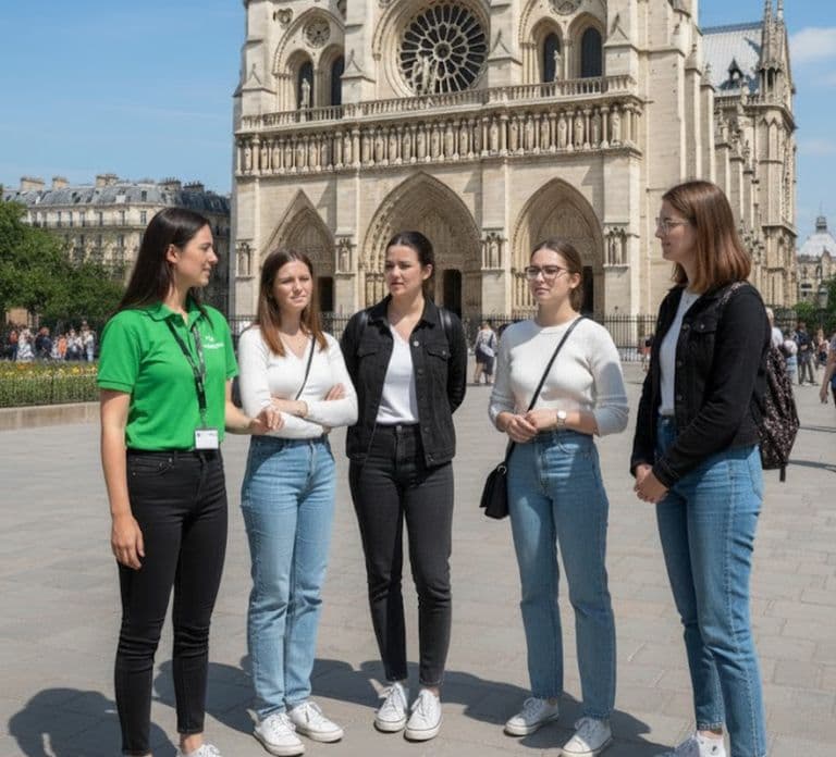 Notre Dame Small Group Exterior Tour with Free Entry