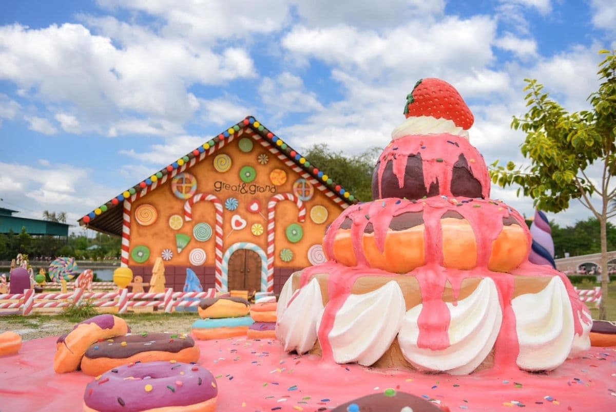 Family Park Pattaya Sheep Farm and Great & Grand Sweet Destination Pattaya