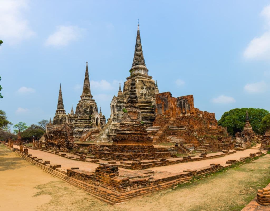From Bangkok: Ayutthaya, Bang Pa-In Palace & River Cruise (included roundtrip transfer in city centre) 