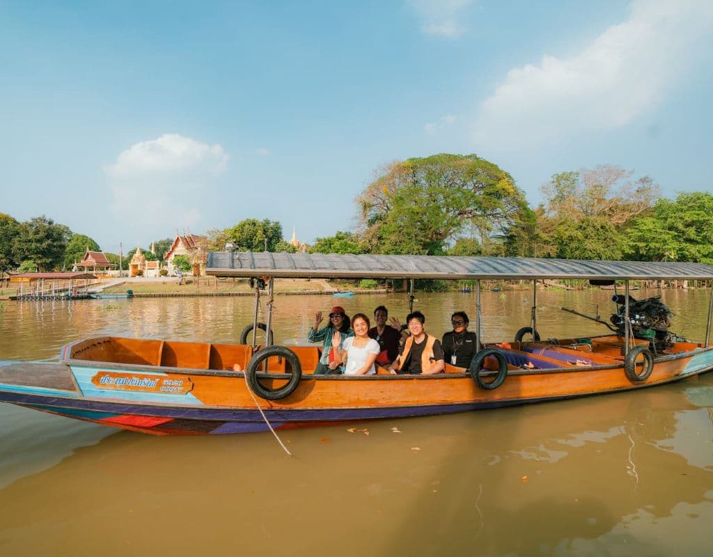 From Bangkok: Ayutthaya, Bang Pa-In Palace & River Cruise (included roundtrip transfer in city centre) 