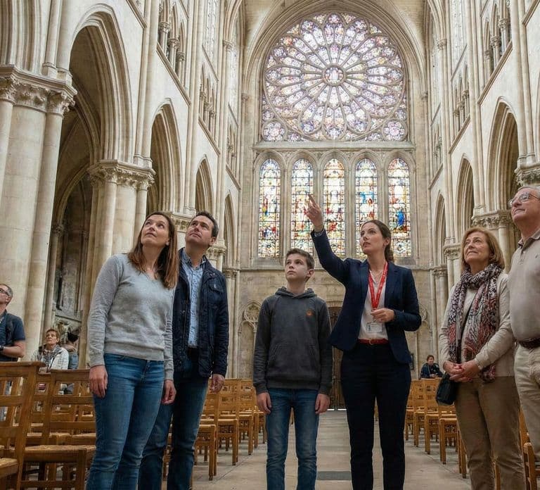 Paris: Notre Dame Cathedral 내부 또는 외부 가이드 투어