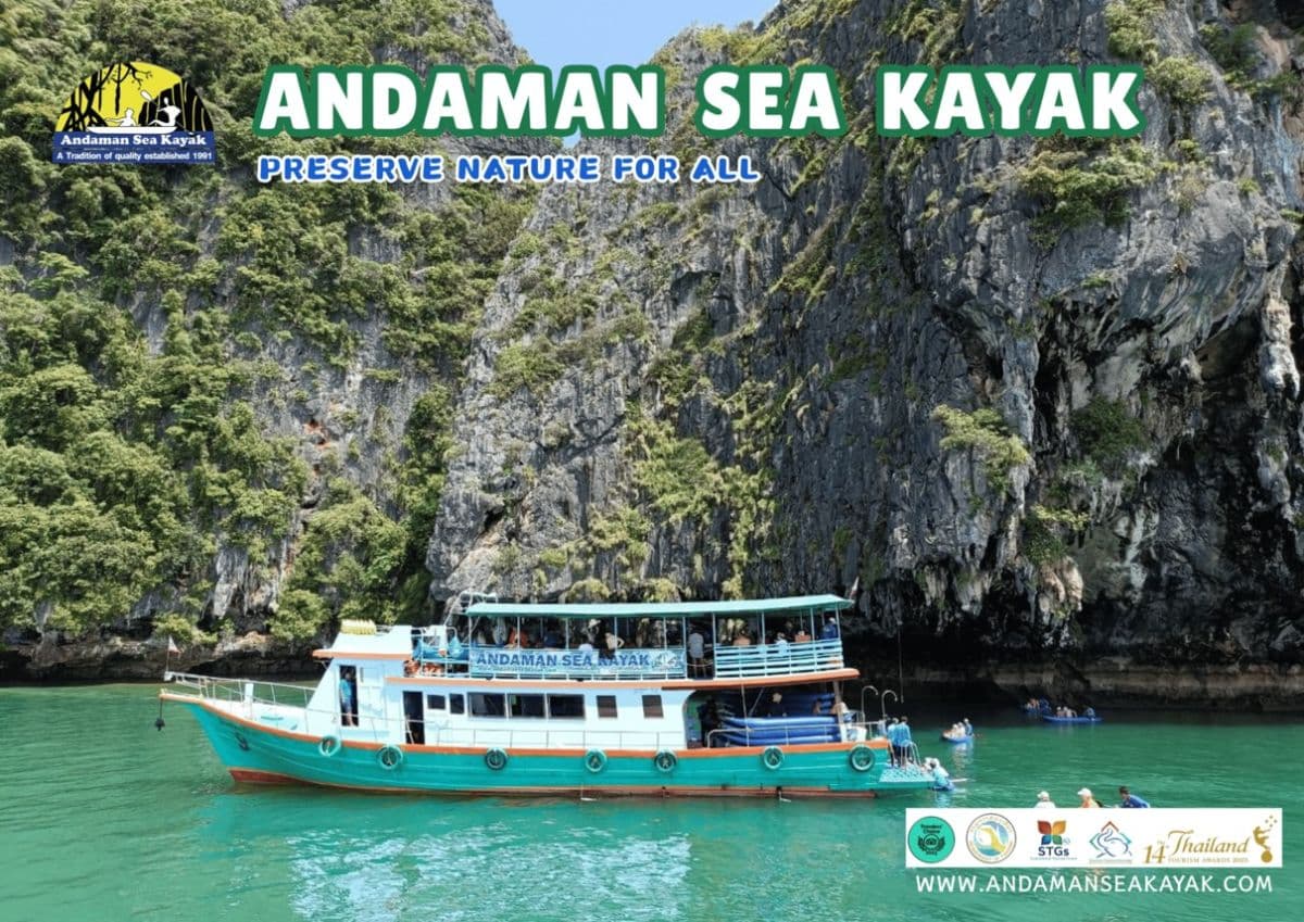 Volledige dag Phangnga Bay met Andaman Sea Kayak