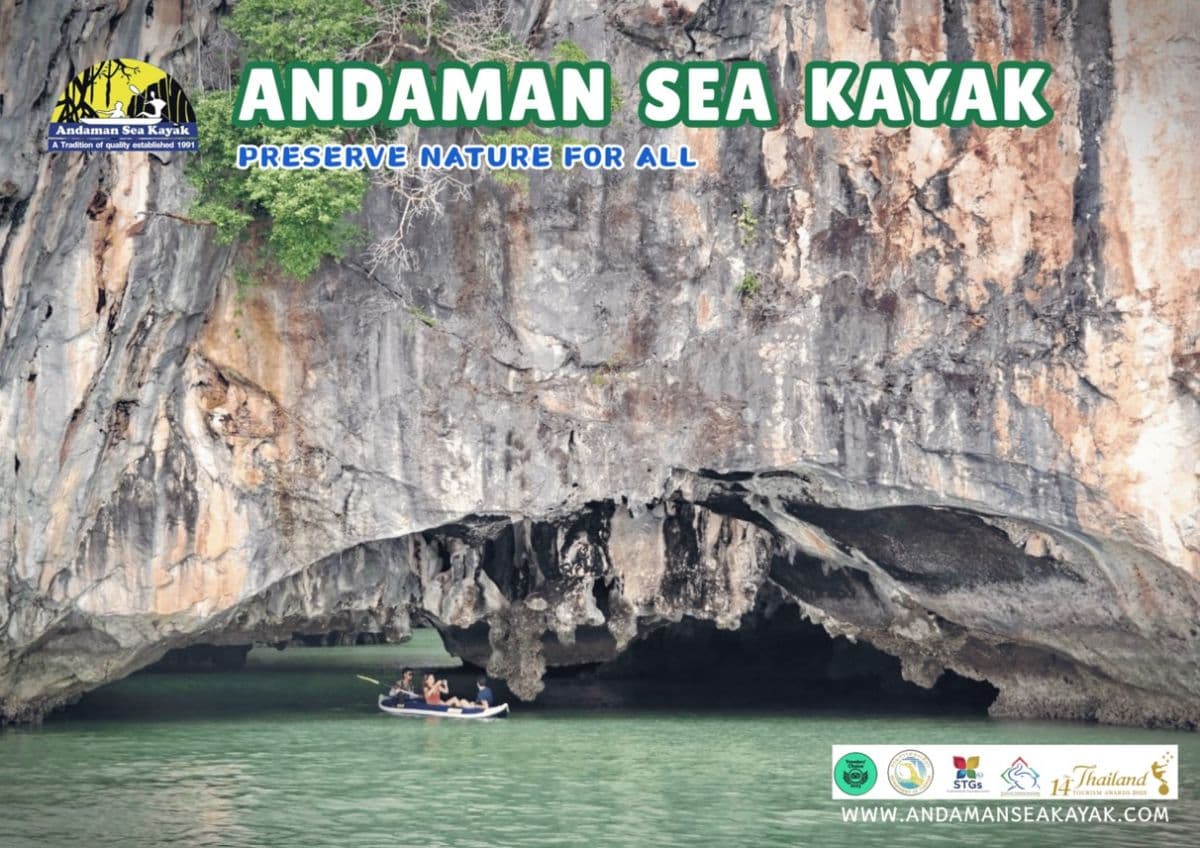 Volledige dag Phangnga Bay met Andaman Sea Kayak