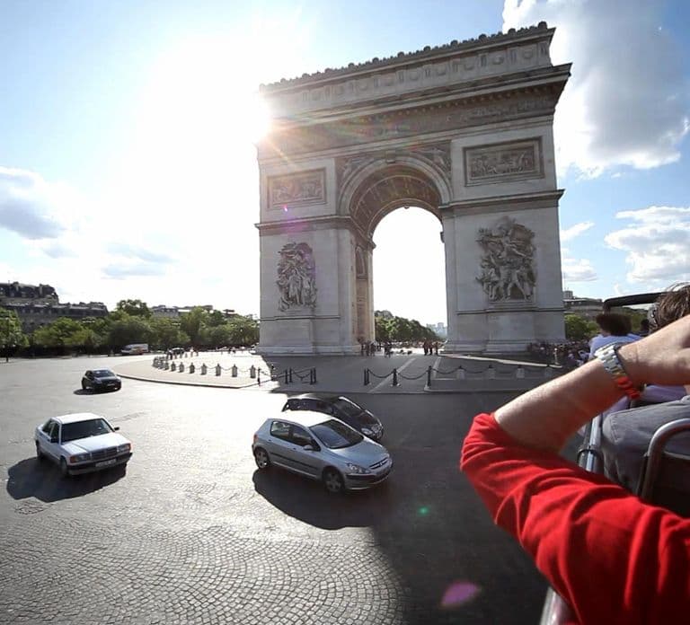 Paris: Openair Double Decker Bus Audio-Guided City Tour