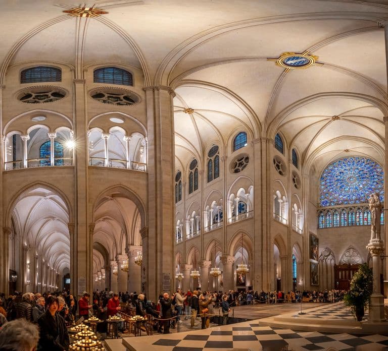 Paryż: Zwiedzanie katedry Notre-Dame z przewodnikiem (wnętrze i zewnątrz)