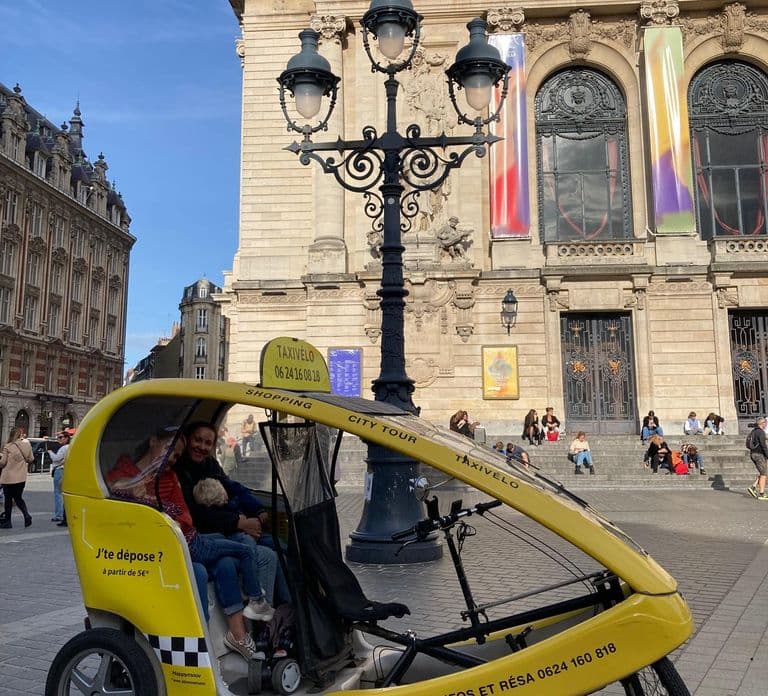 Privé rondleiding per elektrische fietstaxi