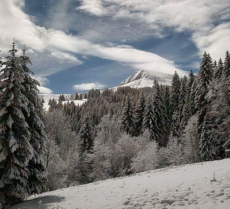 Saint-Gervais: Wieczór w jurcie