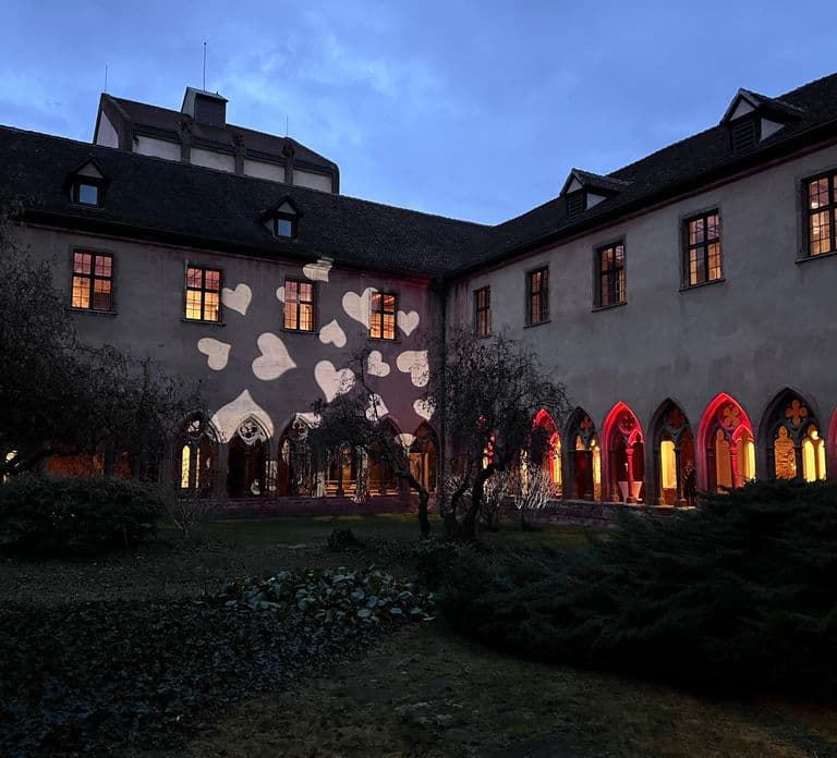 Sound and light show "Once Upon a Night" at the Unterlinden Museum