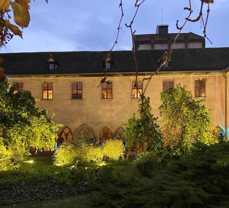 Sound and light show "Once Upon a Night" at the Unterlinden Museum
