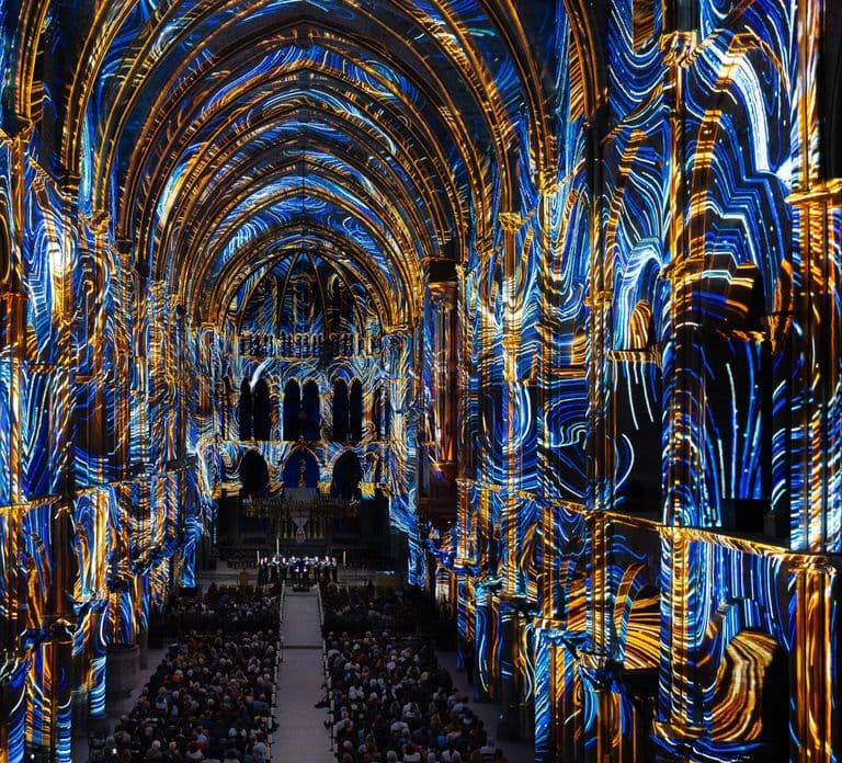 Strasbourg Cathedral: Immersive sound and light show – LUMINISCENCE