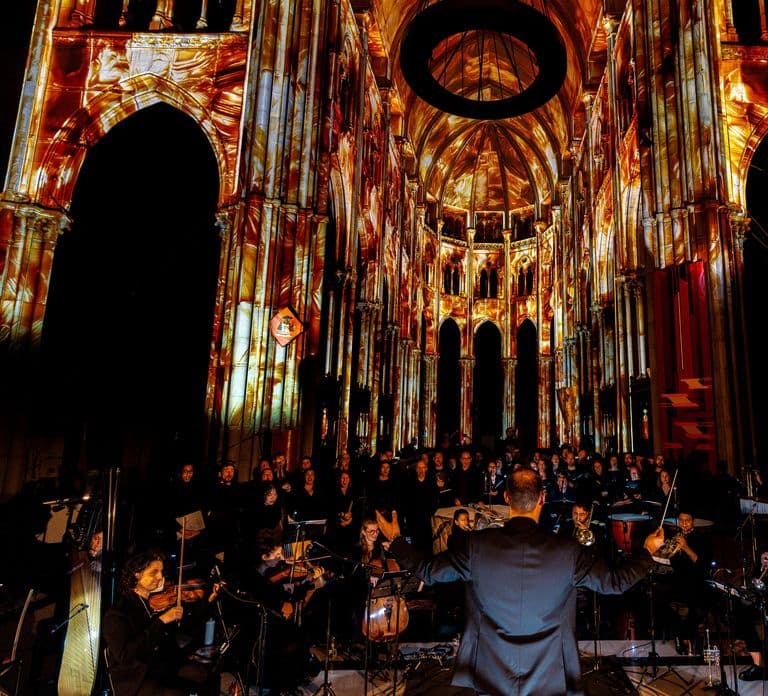 Kathedraal van Straatsburg: Meeslepende licht- en geluidsshow – LUMINISCENCE