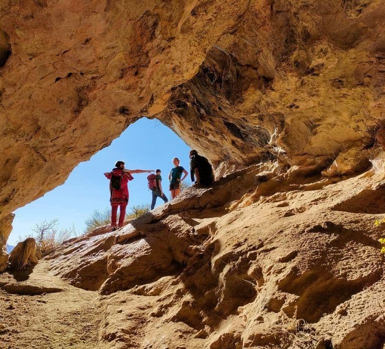 Vertigo-wandeling: de Trou de l'Argent-grot vanuit Sisteron