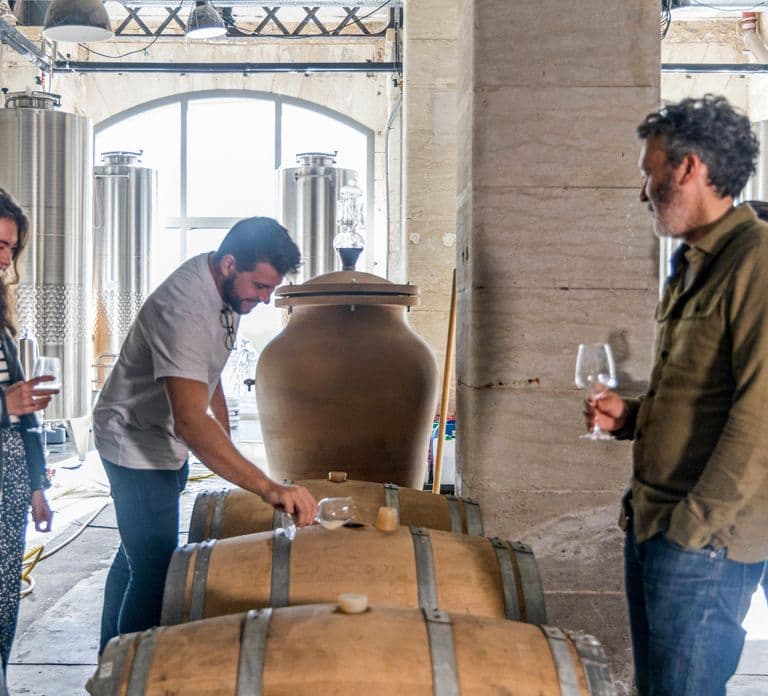 Visit an urban winery & wine tasting in Bordeaux