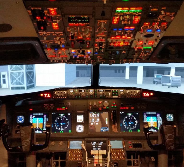 Frankfurt: "Ready for take off" - Flight Simulator B737