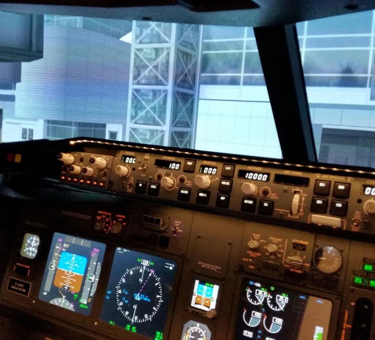 Frankfurt: "Ready for take off" - Flight Simulator B737